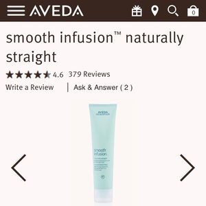 Aveda Smooth Infusion Naturally Straight